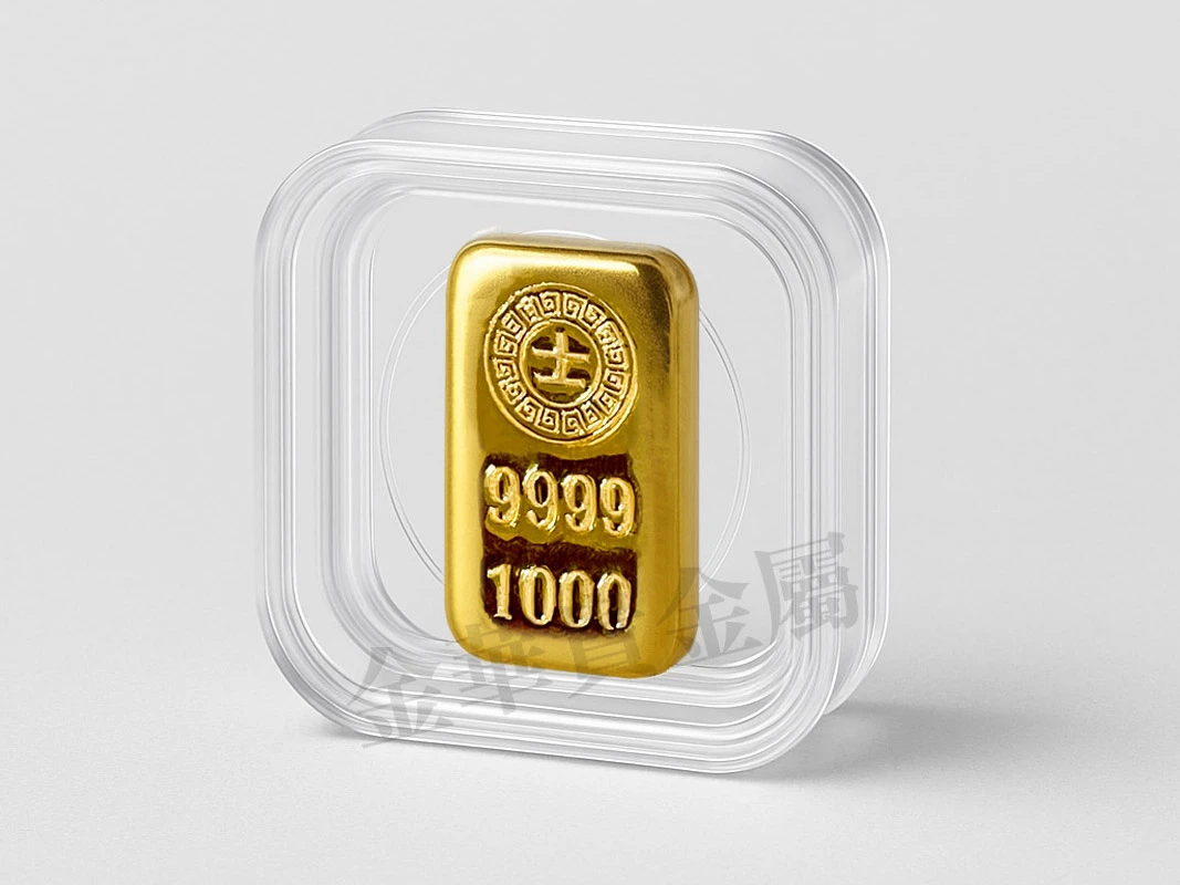 港口王貴金屬.9999純黃金「賓士金條」一兩, 紙卡版本為金華貴金屬包裝經銷